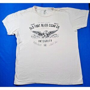 American Apperal  El Paso Texas Old Fort Bliss Cigar T-Shirt Men's Size Large